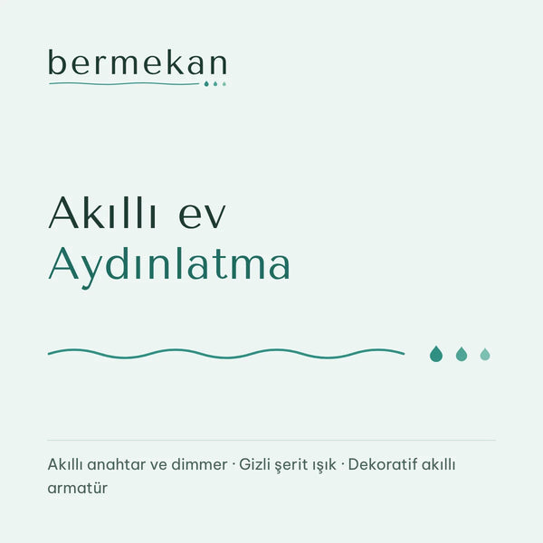 bermekan akıllı ev · aydınlatma