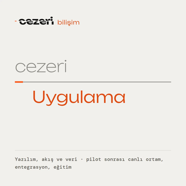 cezeri Uygulama
