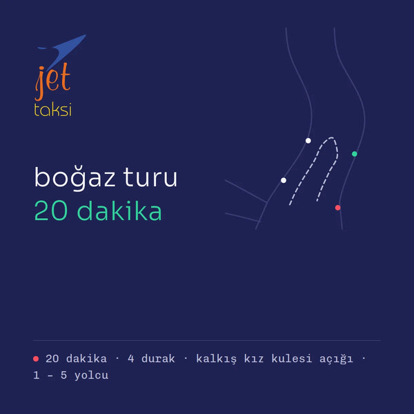 helikopterle boğaz turu · 20 dakika