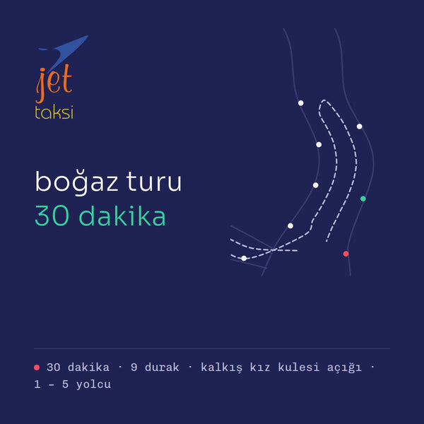 helikopterle boğaz turu · 30 dakika